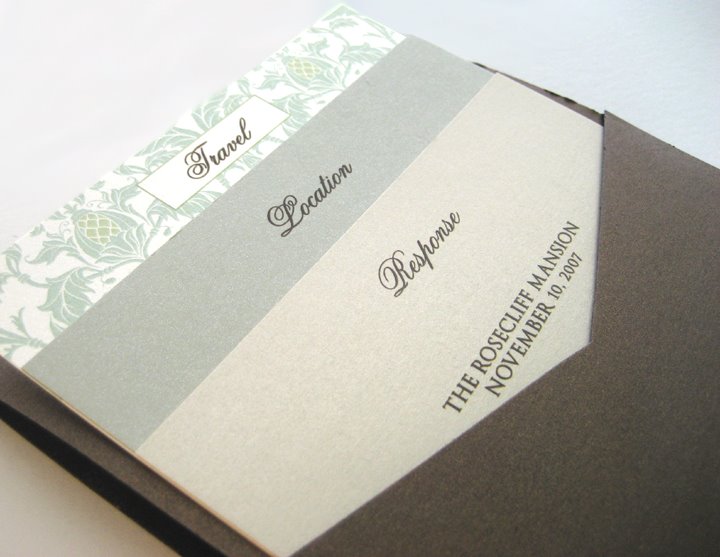  they open the wedding invitation enclosure Cards can be multicolored 